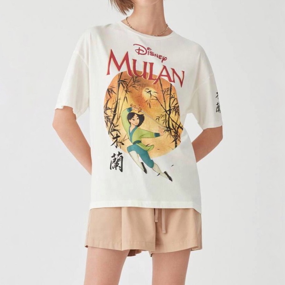 Pull&Bear Disney Mulan Tee Shirt